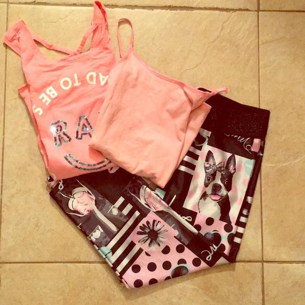 Justice  & Crazy 8 little girls bundle